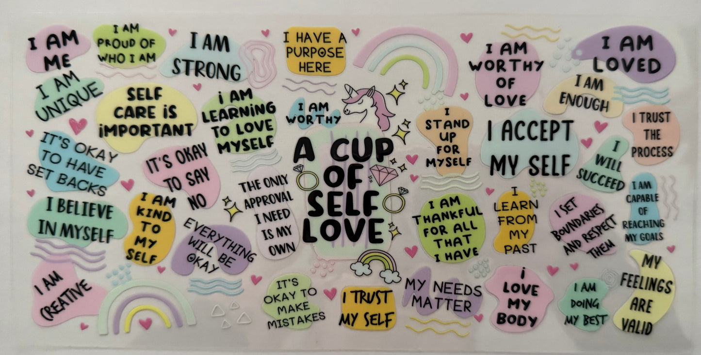 A cup of self love wrap