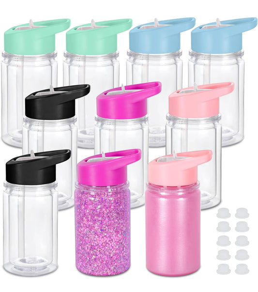 10oz Plastic Snowglobe Kids Cup