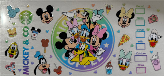 Mickey Starbucks wrap