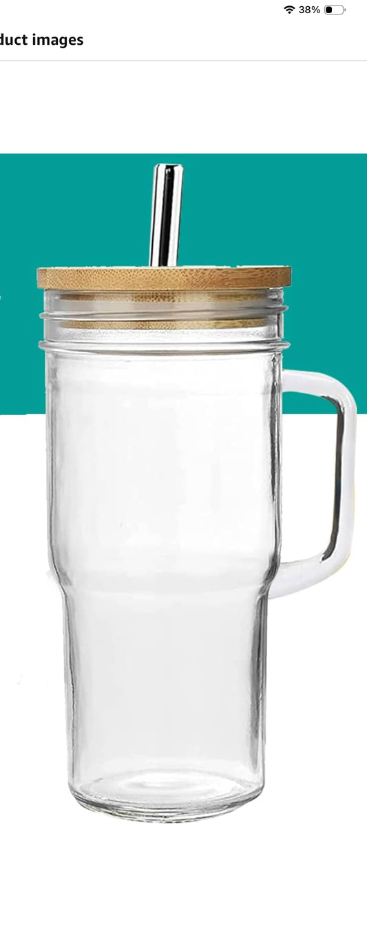 24oz Glass Tumbler