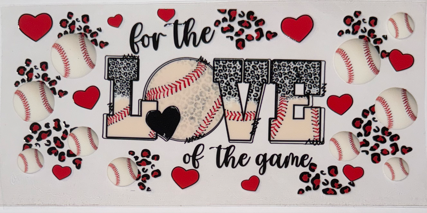 For the love baseball