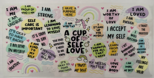 A cup of self love wrap