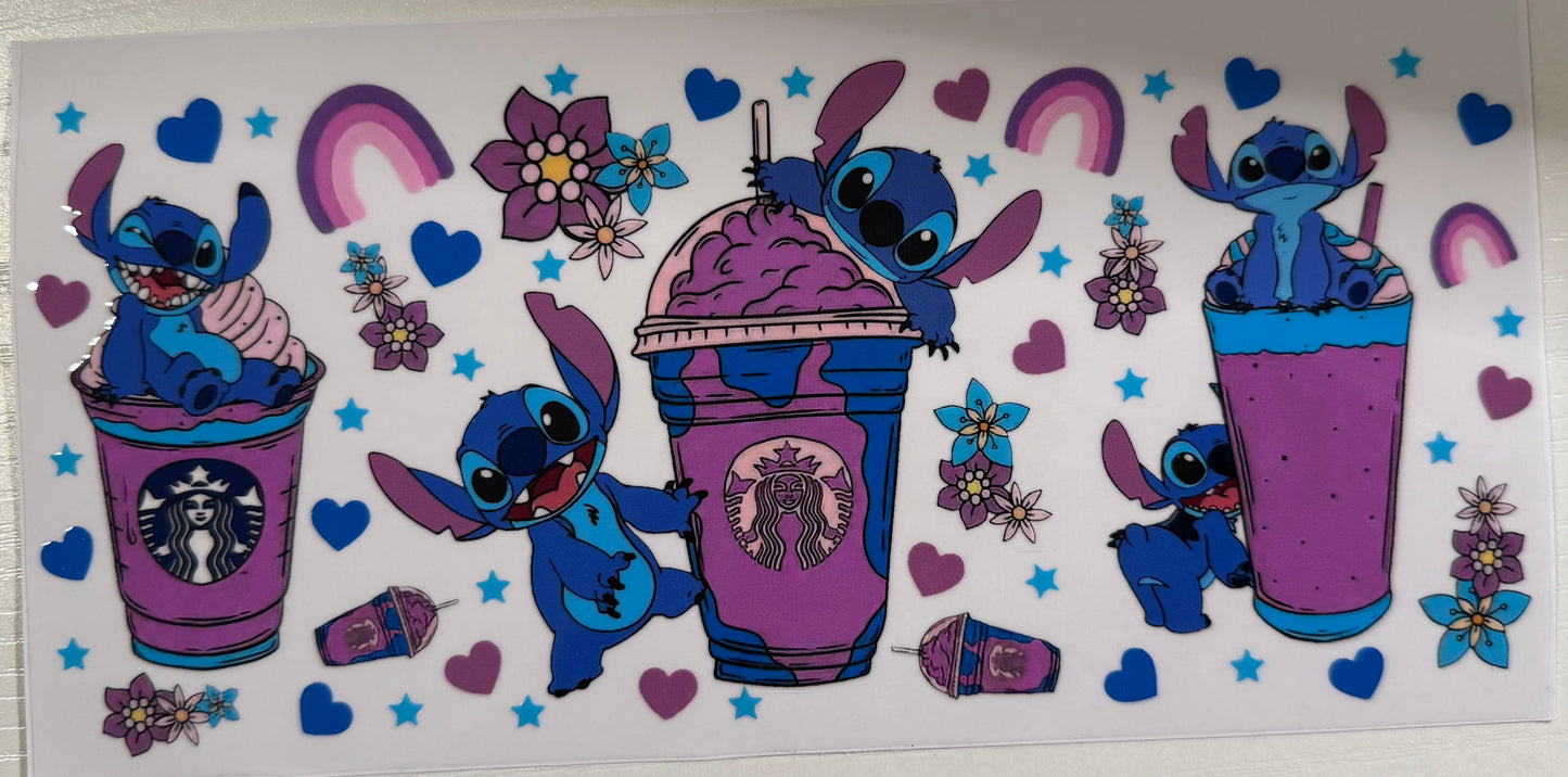 Stitch Starbucks cup wrap