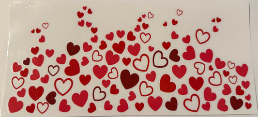 Hearts Decal