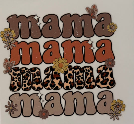 Mama x4 Decal